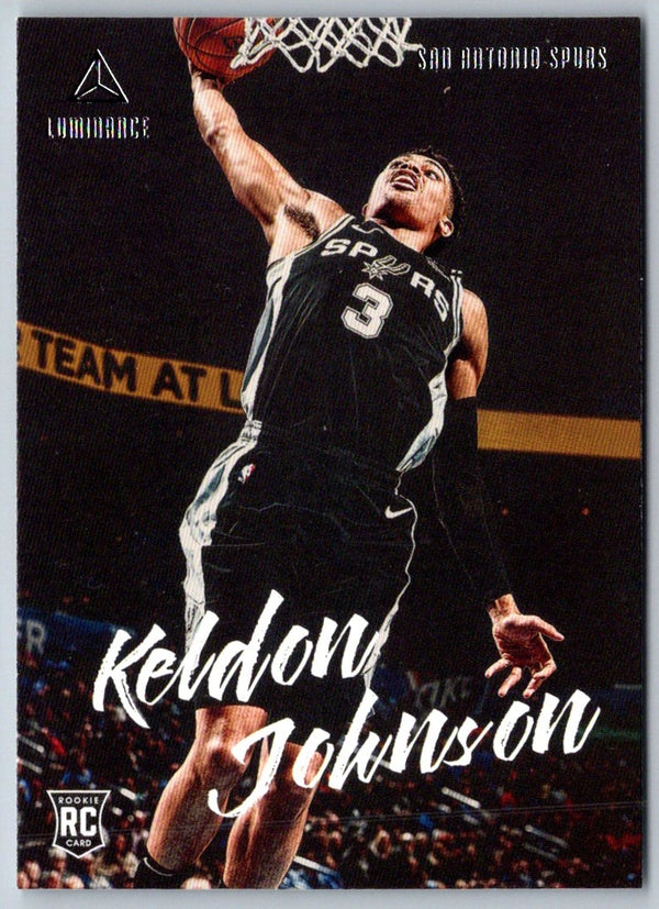 2019 Panini Absolute Memorabilia Keldon Johnson #3 Rookie