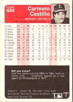 1985 Fleer Carmelo Castillo #444
