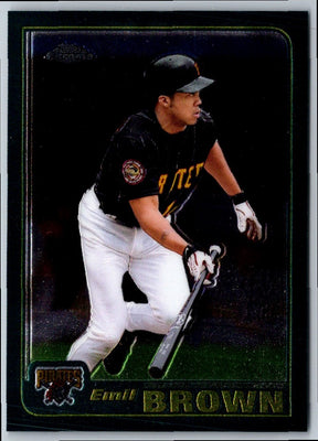 2001 Topps Chrome Emil Brown #509