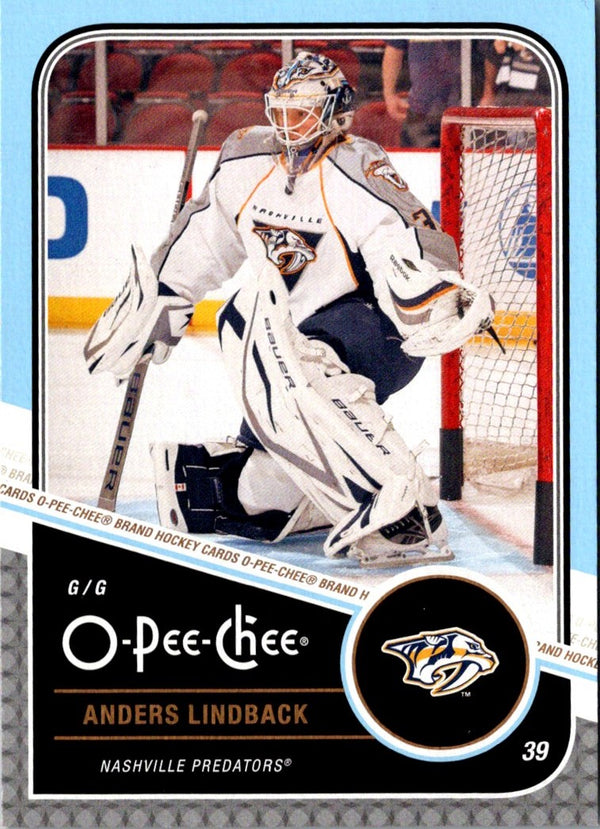 2011 O-Pee-Chee Anders Lindback #316