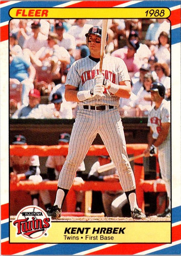 1988 Fleer SuperStars Kent Hrbek #17