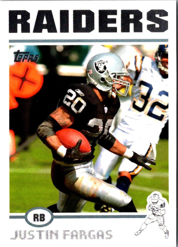2004 Topps Justin Fargas #109