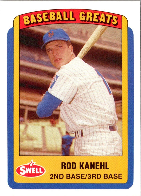 1990 Swell Baseball Greats Rod Kanehl #44