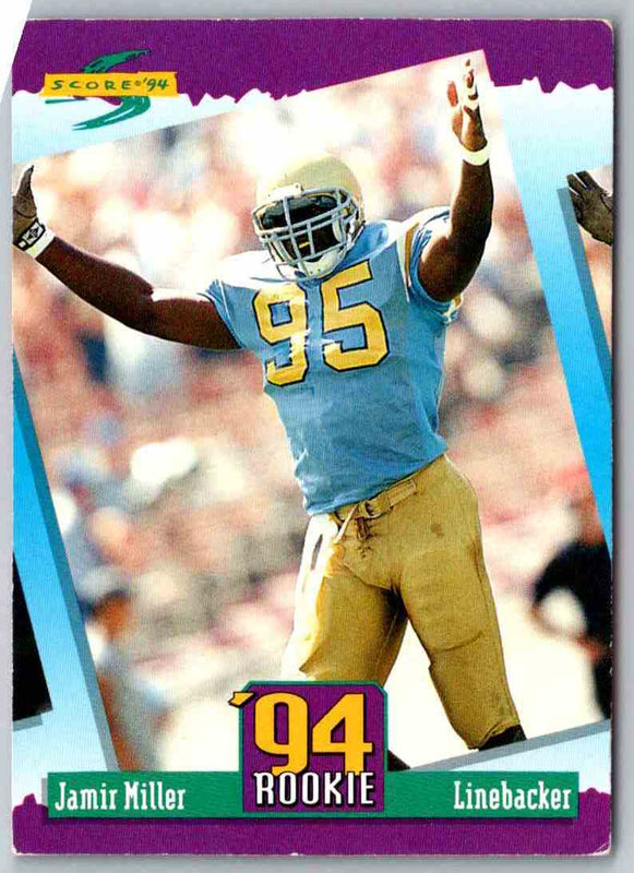 1994 Score Jamir Miller #291