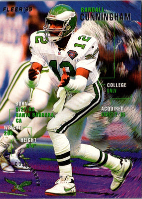 1995 Fleer Randall Cunningham #301