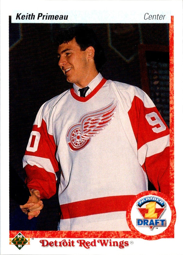 1990 Upper Deck Keith Primeau #354 Rookie