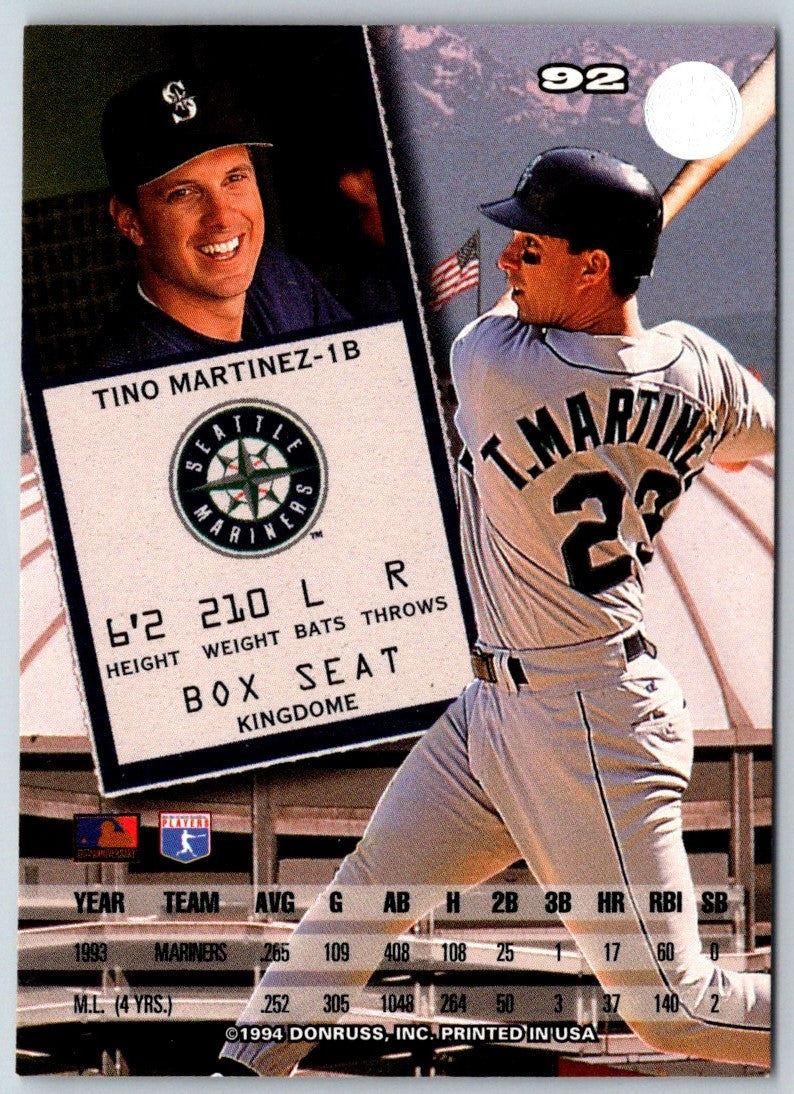 1994 Leaf Tino Martinez