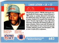 1992 Proset Lamar Lathon #683