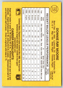 1986 Donruss Donnie Moore