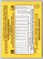 1986 Donruss Donnie Moore #255
