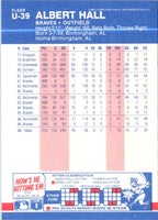 1987 Fleer Update Albert Hall #U-39