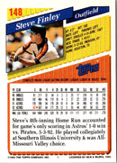 1993 Topps Steve Finley