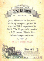 2017 Topps Gypsy Queen Jose Berrios #147
