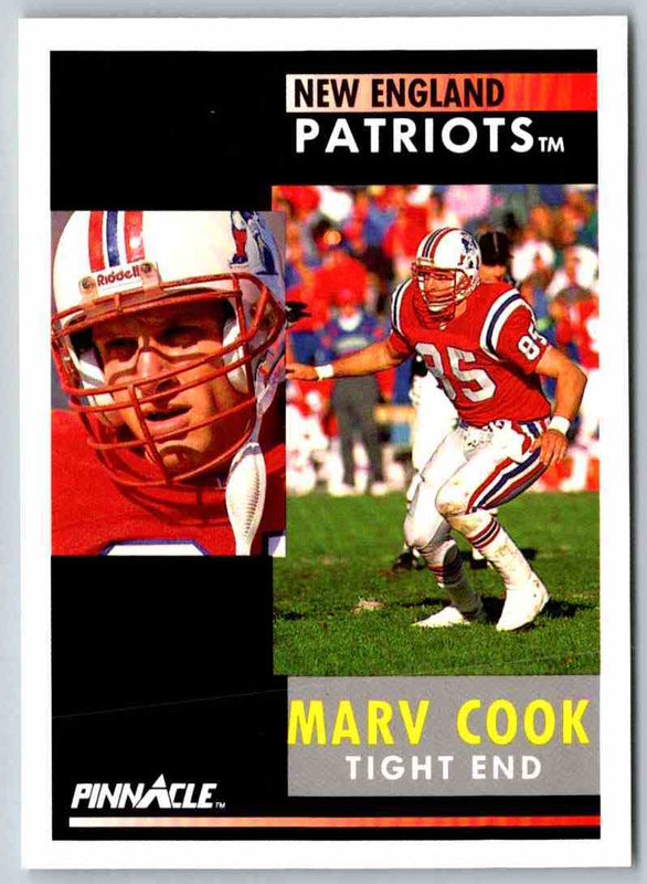 1991 Pinnacle Marv Cook #262