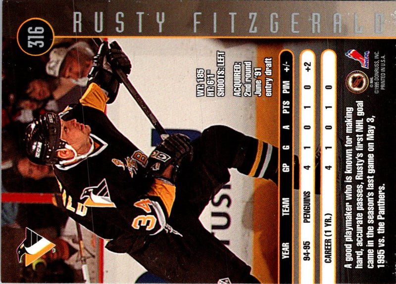 1995 Leaf Rusty Fitzgerald