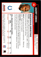 2002 Bowman Chrome Qadry Ismail #24