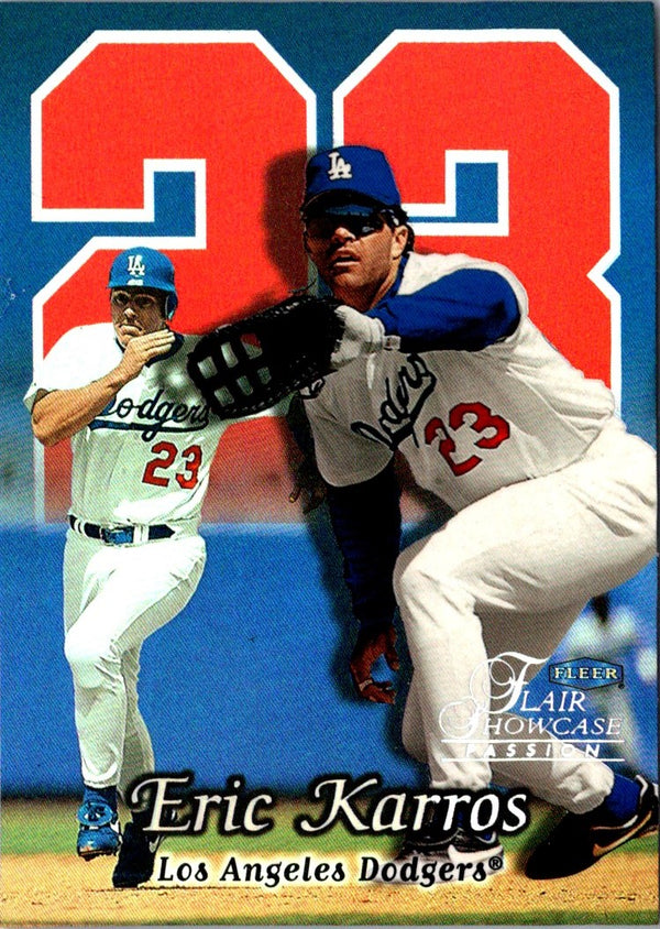 1999 Flair Showcase Row 3 (Power) 2 Eric Karros #113