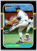 1986 Donruss Steve Farr