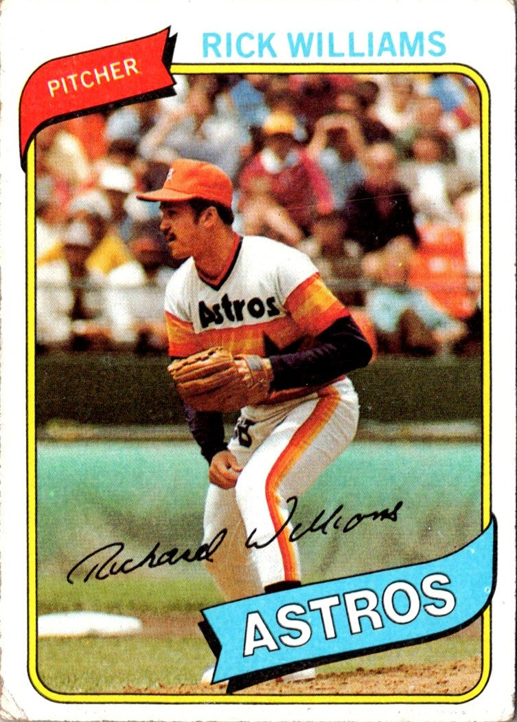 1980 Topps Rick Williams