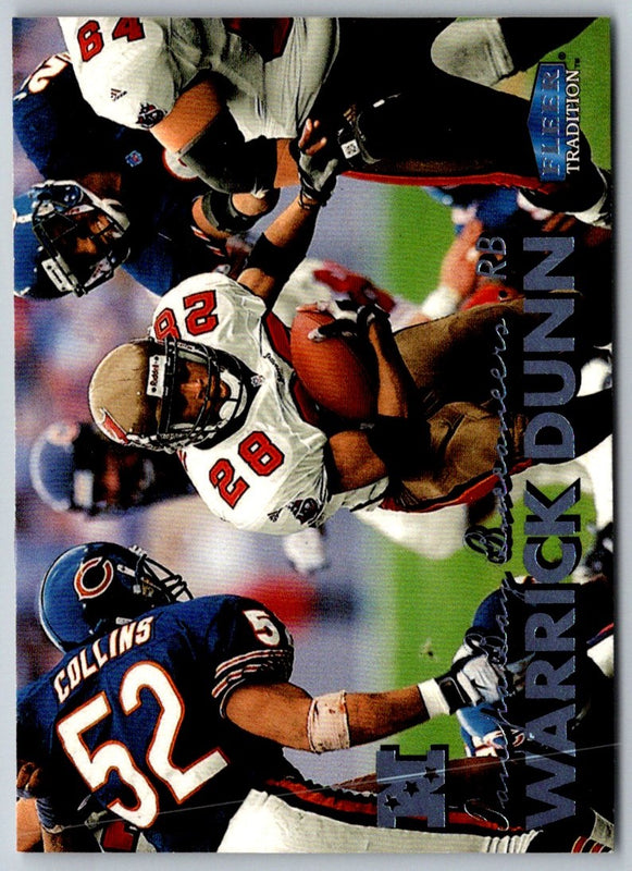1999 Fleer Tradition Warrick Dunn #155