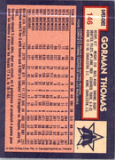 1984 O-Pee-Chee Gorman Thomas