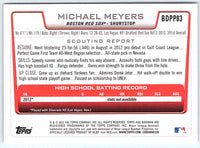2012 Bowman Michael Meyers #BDPP83