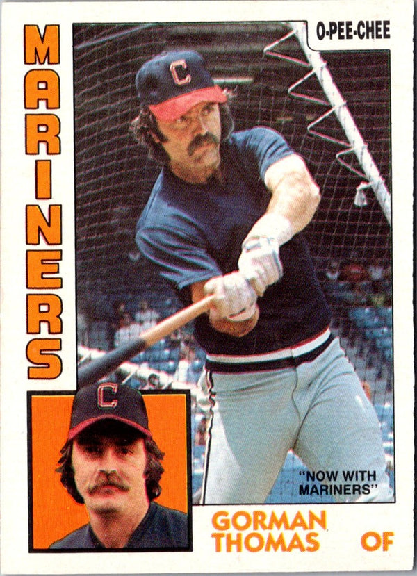 1984 O-Pee-Chee Gorman Thomas #146