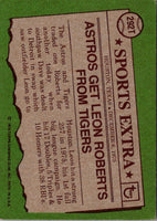 1976 Topps Traded Leon Roberts #292T