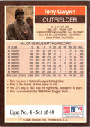 1990 Starline Long John Silver Tony Gwynn