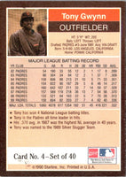 1990 Starline Long John Silver Tony Gwynn #4