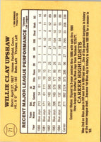 1985 Donruss Willie Upshaw #71