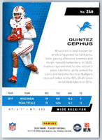 2020 Playoff Quintez Cephus #246