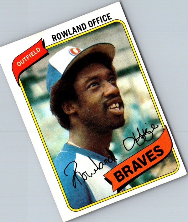 1980 Topps Rowland Office #39