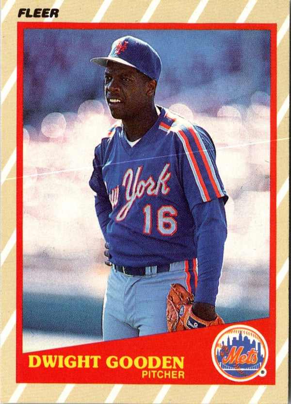 1989 Fleer SuperStars Dwight Gooden #17