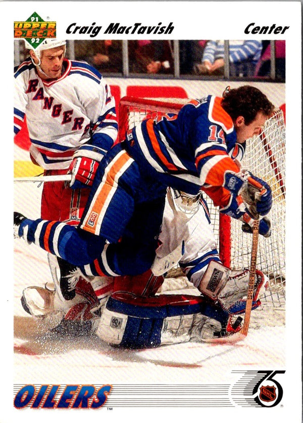 1991 Upper Deck Craig MacTavish #284