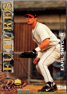 2001 Royal Rookies Futures Earl Snyder #29