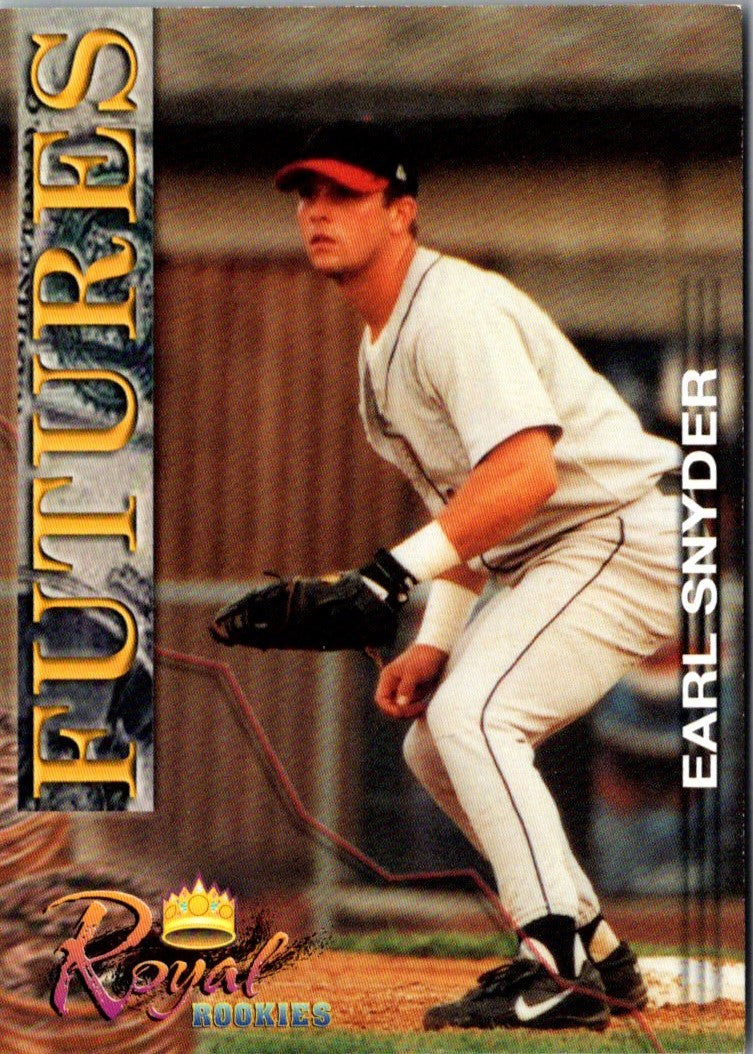 2001 Royal Rookies Futures Earl Snyder