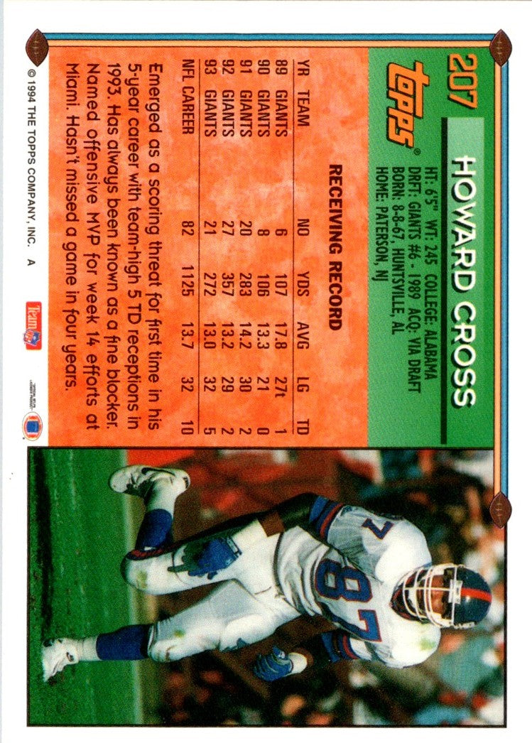 1994 Topps Howard Cross