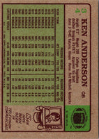 1984 Topps Ken Anderson #34