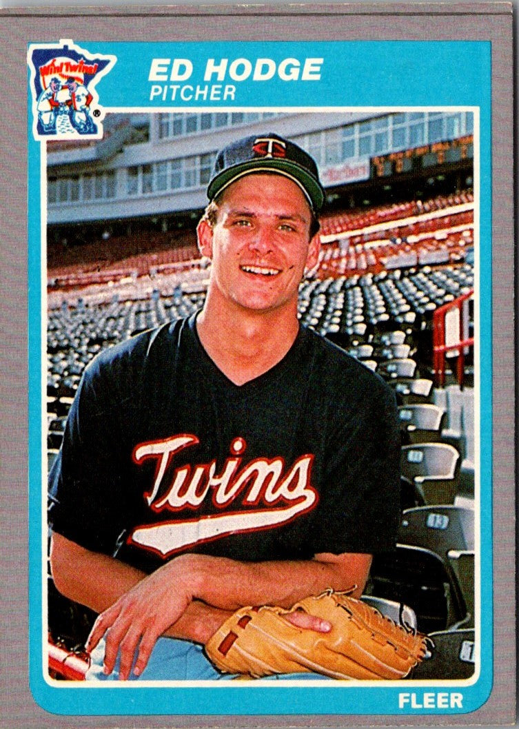 1985 Fleer Ed Hodge