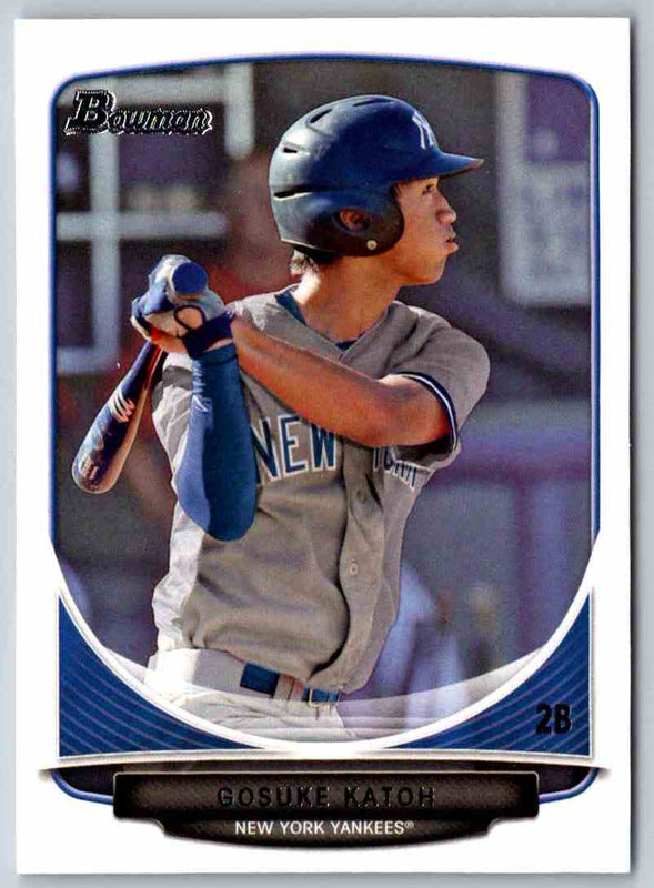 2013 Bowman Gosuke Katoh #BDPP37