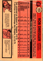 1981 O-Pee-Chee Rob Dressler #163