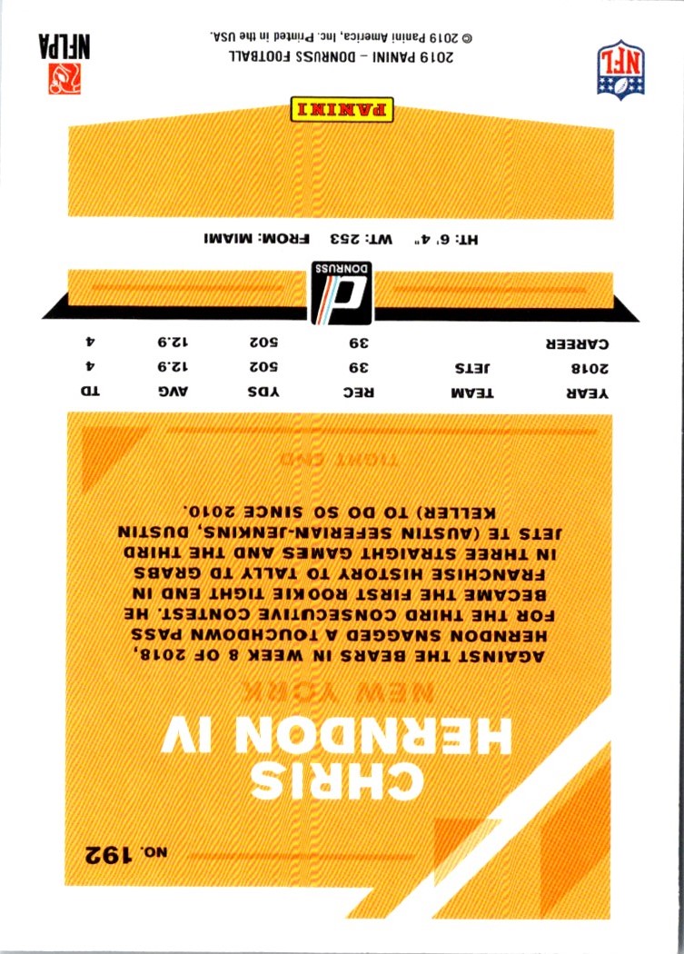 2018 Donruss Christopher Herndon IV