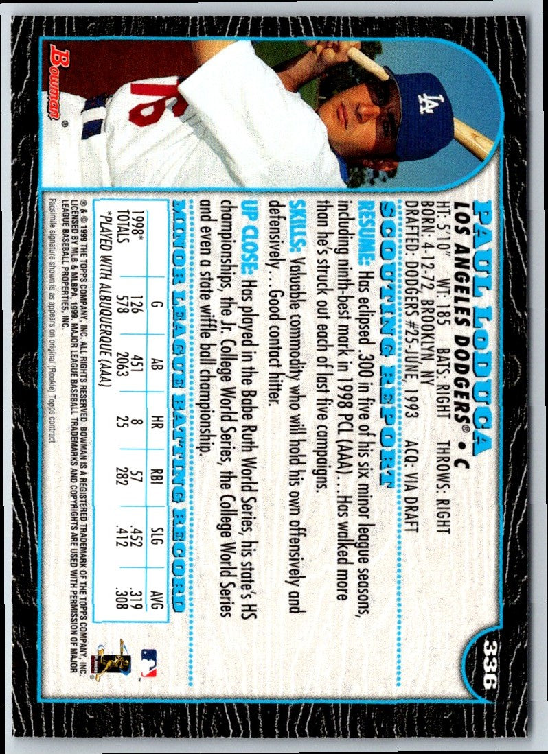 1999 Bowman Paul Lo Duca