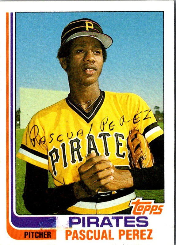 1982 Topps Pascual Perez #383A