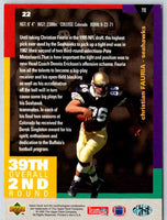 1995 Upper Deck Christian Fauria #22