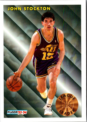 1993 Fleer John Stockton #228