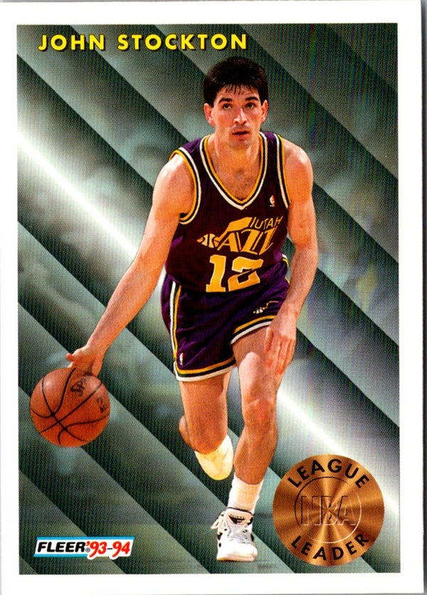 1993 Fleer John Stockton #228
