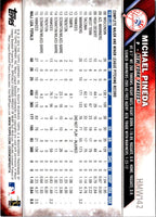 2016 Topps Holiday Baseball Michael Pineda #HMW142