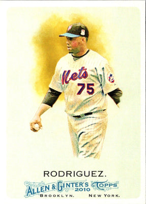 2010 Topps Allen & Ginter Francisco Rodriguez #121